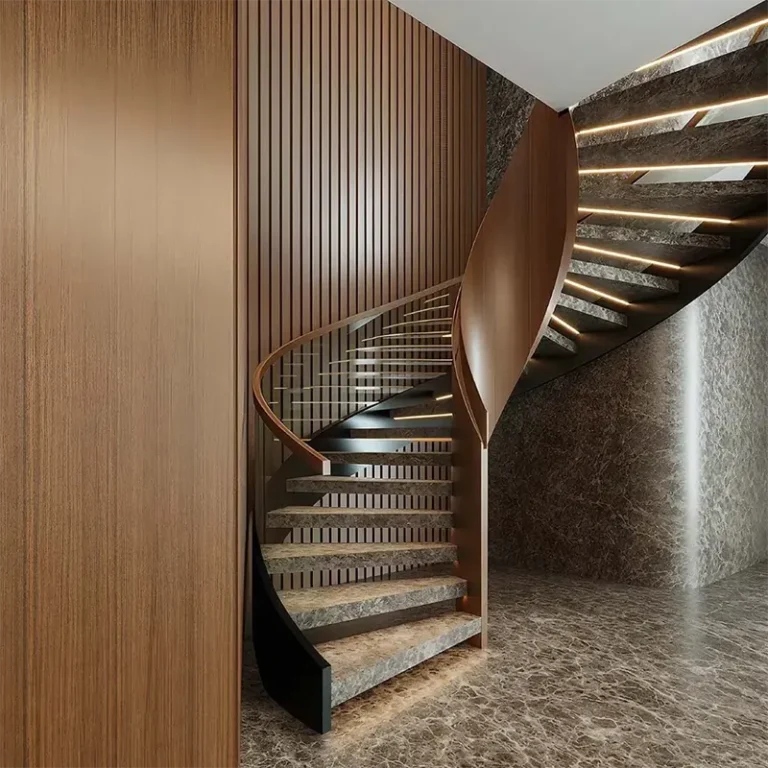 LUXURY STAIRS  
 
CUSTOM CURVED STAIRS